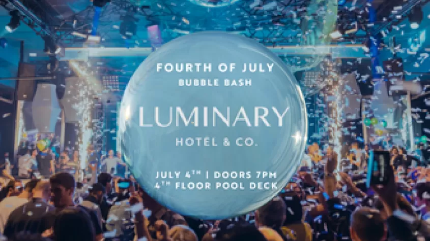 Fourth of July at the Luminary Pool Deck