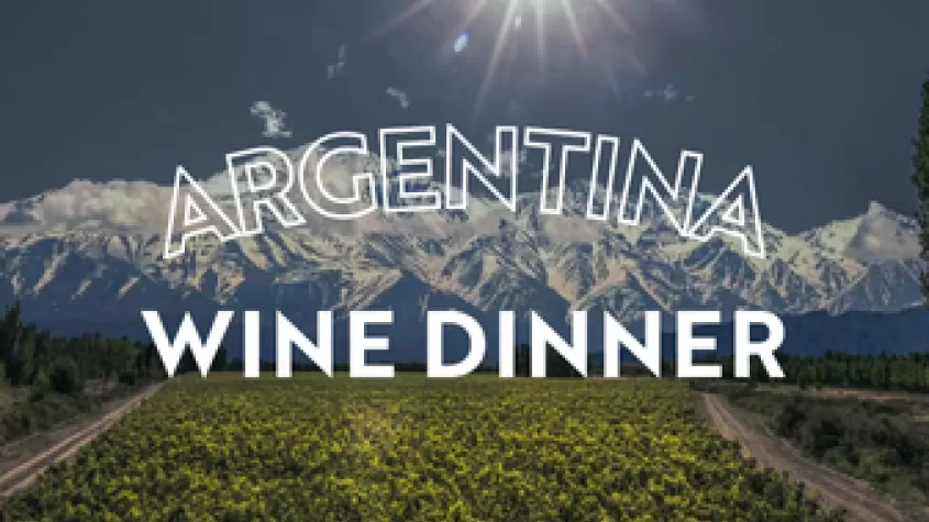 Argentina Wine Dinner