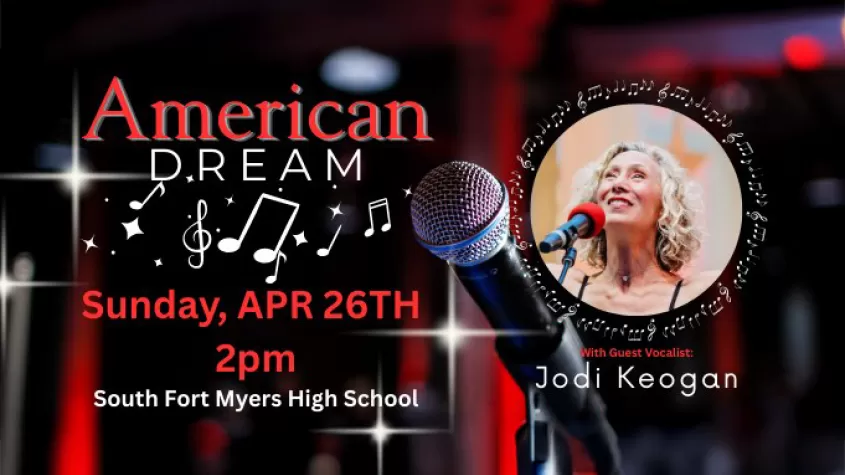 Jodi Keogan performs with the Southwest Florida Concert band on April 26, 2PM at South Fort Myers High School